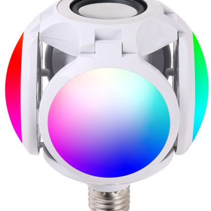 ΦΩΤΙΣΤΙΚΑ E27 RGB+WHITE ΜΕ BLUETOOTH SPEAKER 30W