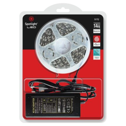 ΣΕΤ ΤΑΙΝΙΑ LED 12V 14.4W 4000K