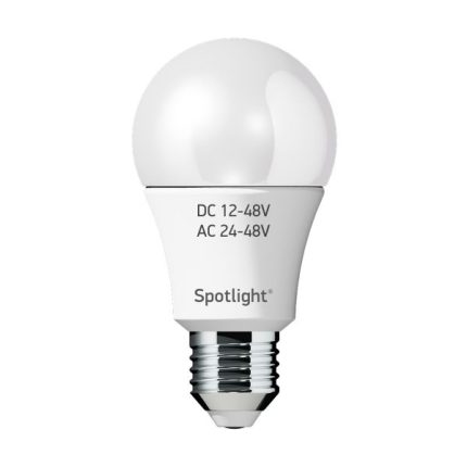 ΛΑΜΠΤΗΡAΣ LED E27 8W 4000K AC/DC