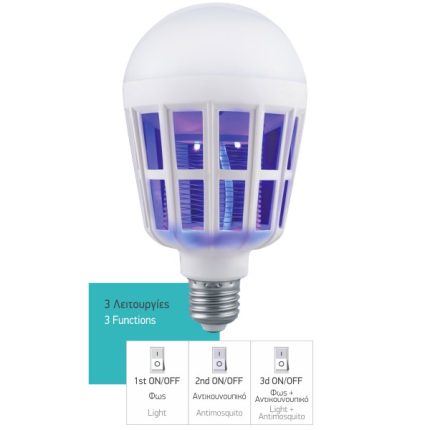 ΛΑΜΠΤΗΡAΣ LED E27 10W 4000K - ΑΝΤΙΚΟΥΝΟΥΠΙΚΟΣ