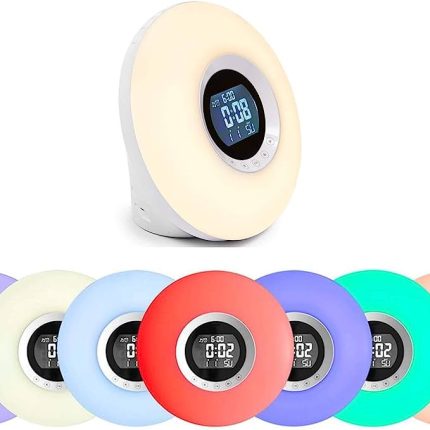 Ψηφιακό ρολόι - Bluetooth ηχείο - led