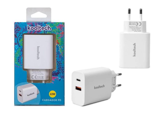 Αντάπτορας πρίζας για USB & για καλώδιο Type C
