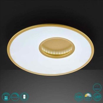 ΦΩΤΙΣΤΙΚΟ ΟΡΟΦΗΣ LED ALISAR 27W ΧΡΥΣΟ 3000Κ-6000Κ