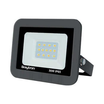 BRY-FLOOD-SD-30W-GRY-6500K-IP65-LED FLOODLIGHT Model: BT60-13032