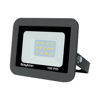 BRY-FLOOD-SD-10W-GRY-6500K-IP65-LED FLOODLIGHT Model: BT60-11032