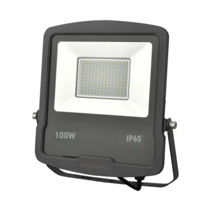 BRY-FLOOD-SL-100W-GRY-4000K-IP65-LED FLOODLIGHT