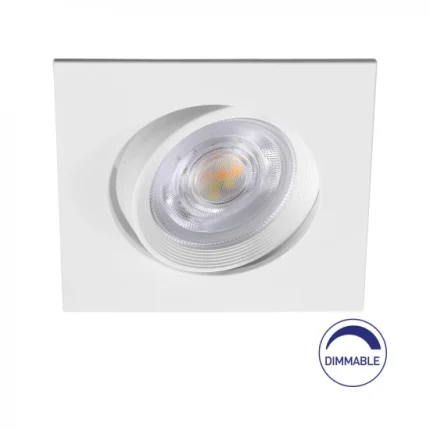 BRY-SPOTLED G3-7W-SQR-WHT-DIM-3IN1-LED SPOTLIGHT