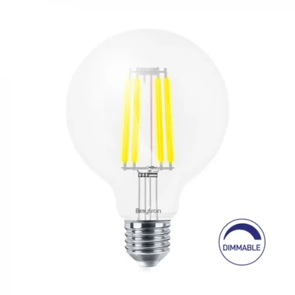 BRY-ADVANCE-8W-E27-G95-CLR-DIM-2700K-BULB