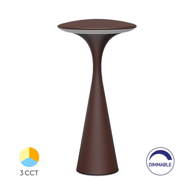 Επαναφορτιζόμενο πορτατίφ "Tower" dimmable 3w CCT