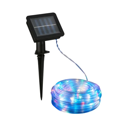 Φωτοσωλήνα led solar IP44 RGB 10m