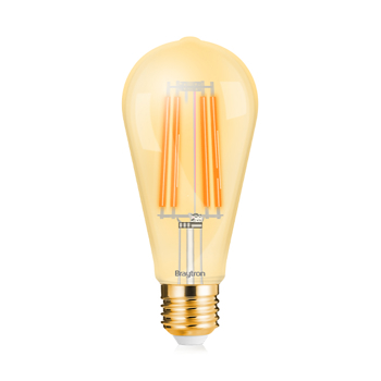 BRY-ADVANCE-6W-E27-ST64-AMB-2200K-LED BULB