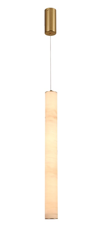 Κρεμαστό φωτιστικό, Alabaster, 25W, 2750 lm, 3CCT (by switch on base)D:6X60cm(4098)