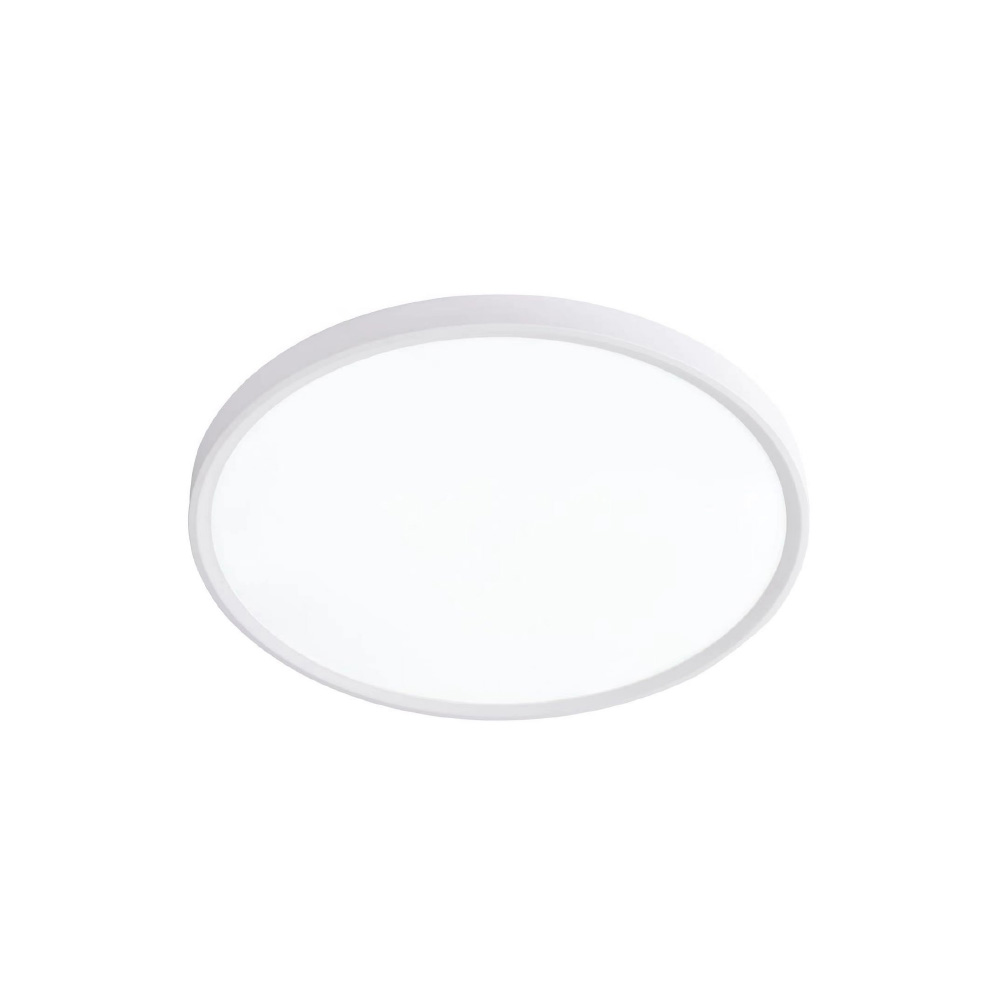 Πλαφονιέρα οροφής LED 40W 3CCT (by switch on base) σε λευκή απόχρωση D:50x2 42036-B-White