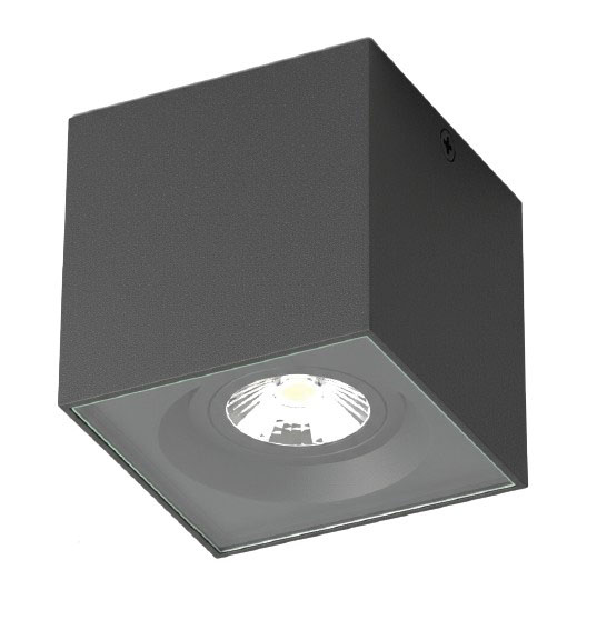 it-Lighting Monument 1xGU10 Outdoor Down Wall Lamp Anthracite D:8cm (80301044) 80301044