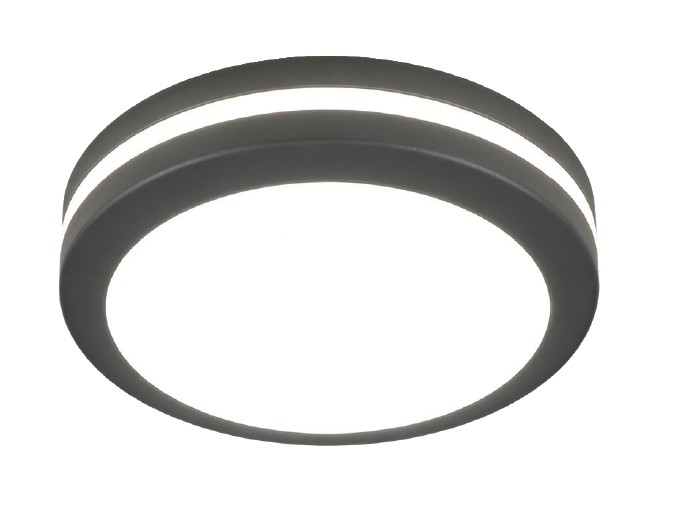 it-Lighting Klamath LED 36W 3CCT Outdoor Ceiling Light Anthracite D:30cmx5 80301140