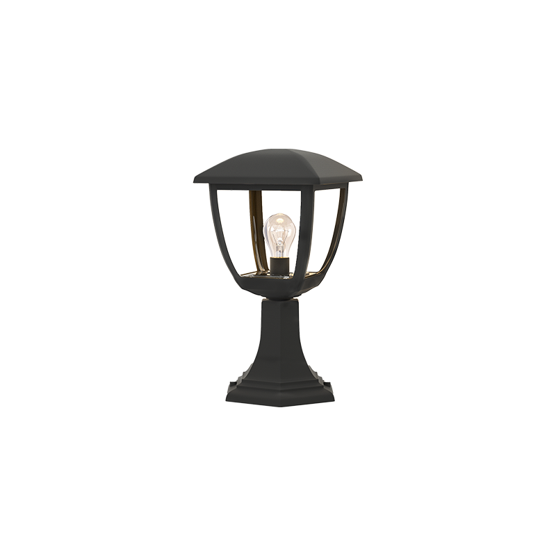 it-Lighting Avalanche 1xE27 Outdoor Stand Light Black D:35.3cmx18.5cm (80400214) 80400214