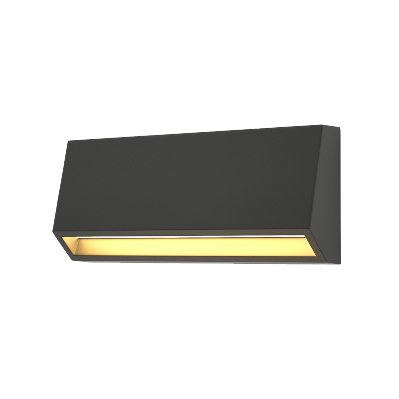 it-Lighting Blue LED 3W 3CCT Outdoor Wall Lamp Anthracite D:16cmx7cm (80202240) 80202240
