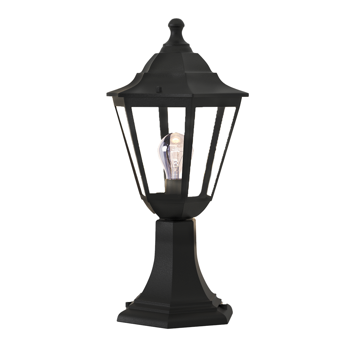 it-Lighting Redfish 1xE27 Outdoor Stand Light Black D:41.6cmx21.6cm (80400314) 80400314