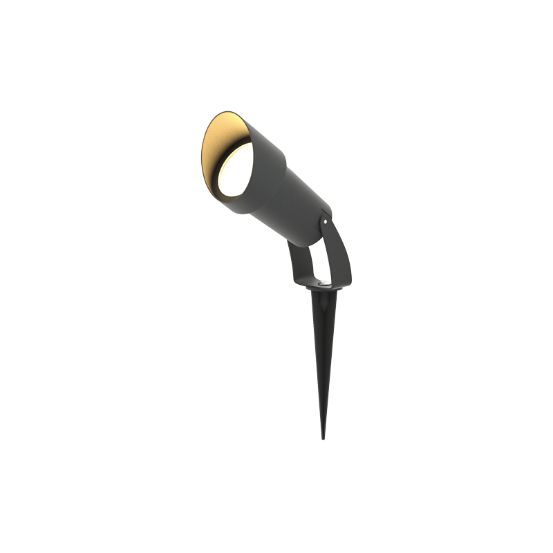 it-Lighting Shafer 1xGU10 Outdoor Spike Light Anthracite D:27cmx18cm (80600144) 80600144