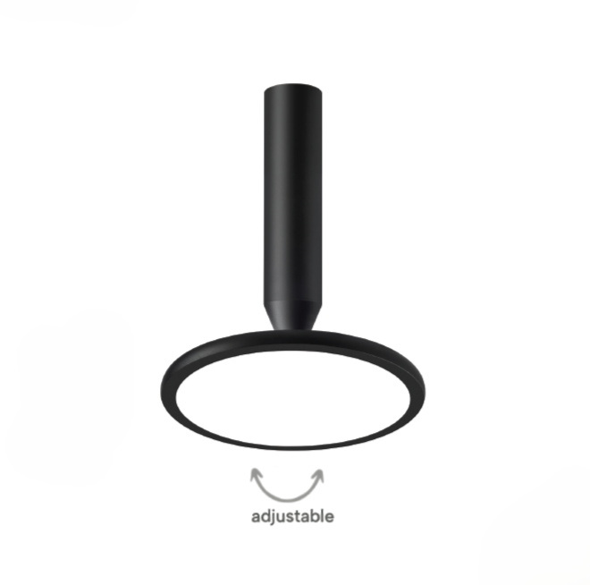 Κρεμαστό Φωτιστικό Σποτ LED 12W 9092-Black